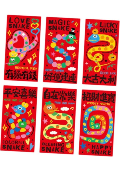 6x 2025 Çin Yıırmızı I Mezuniyet Hediyeleri Için Hong Bao (Yurt Dışından) fiyatları