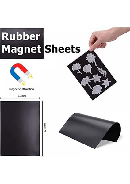 10 Adet Manyetik Levhalar 05 mm Kalınlık 10 Adet Kart Saklama Çantası ile (Yurt Dışından) modelleri