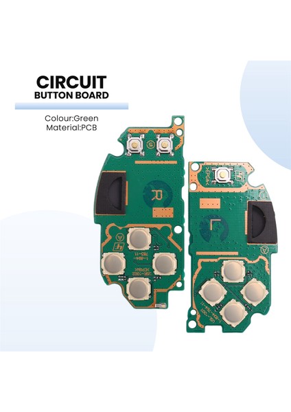 Sol Sağ Tuş Takımı Pcb Devre Düğme Kartı 2000 PSV2000 Için (Yurt Dışından) modelleri