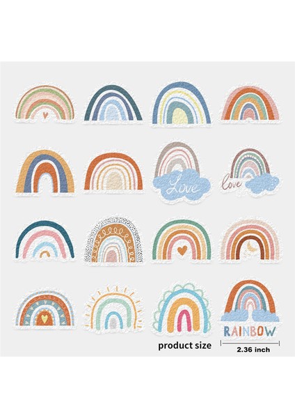 Kaygı Duyusal Için 16 Adet Sakinleştirici Çıkartmalar (Yurt Dışından) fiyatları