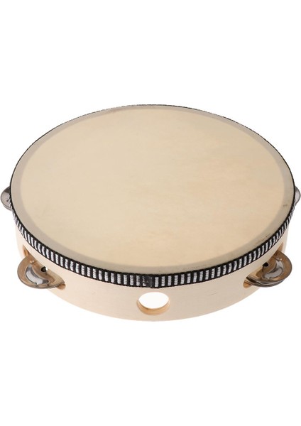 8 Inç Tambourine Perküsyon Davul Çocuk Müzikal Eğ Oyuncakları 8 Inç (Yurt Dışından)