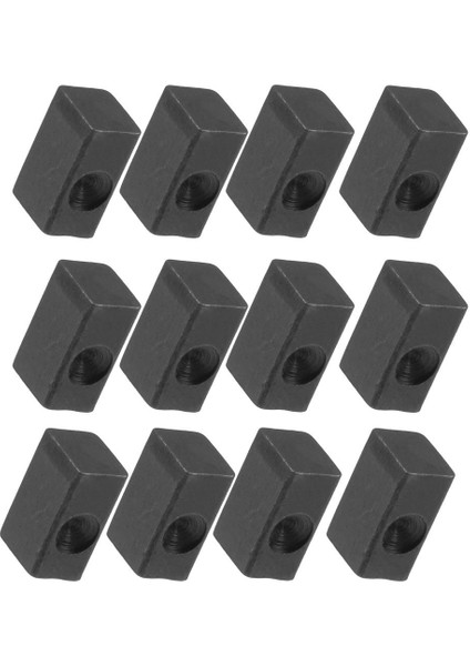 12 Adet Elektro Gitar Tremolo Köprü Eyer Ekle Kilit Dizesi Demir Blok (Yurt Dışından)