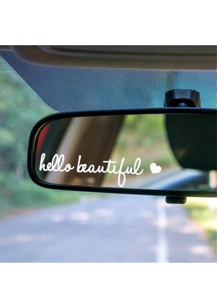 10 Adet Dikiz Aynası Çıkartması Araba Aynalar Dizüstü Bilgisayarlar Için Beyaz (Yurt Dışından) fırsatları