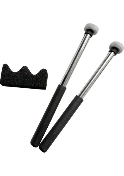 Marimba Müzik Eğitimi Glockenspiel Için 2x Malletler Kauçuk (Yurt Dışından) fırsatları
