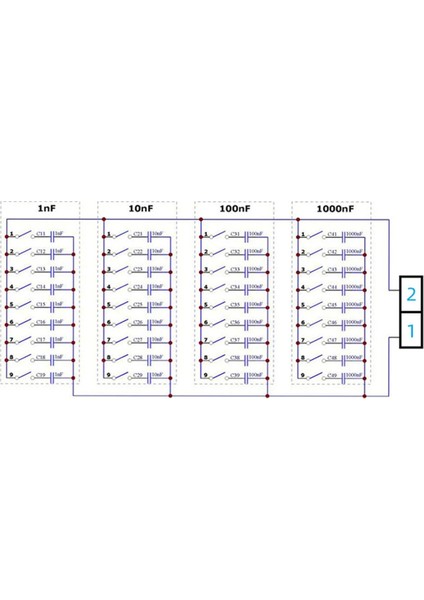 DNC2B04 1nf Ila 9999NF Adım-1nf Programlanabilir Kondansatör Kartı Kasa Yok (Yurt Dışından) fırsatları