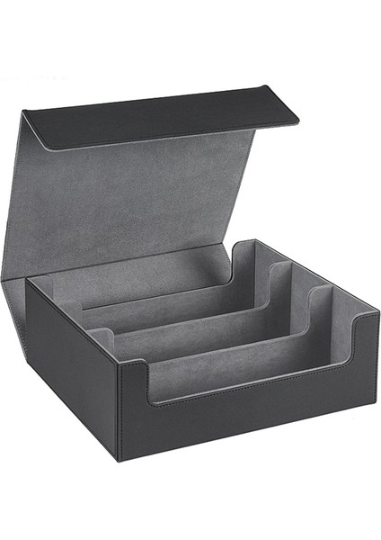 1800+ Kart Destesi Kutusu, Ticaret Kartları Için, Manyetik Kart Saklama Gri (Yurt Dışından)