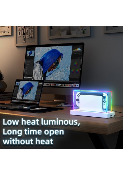 Akrilik Şeffaf Toz Kapağı ve 16LED Renkli Işık Tabanı ile (Yurt Dışından) modelleri