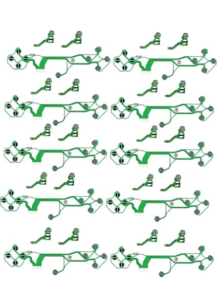 10 Adet V1 Şerit Iletken Film Için Film Kontrol Cihazı (Yurt Dışından)