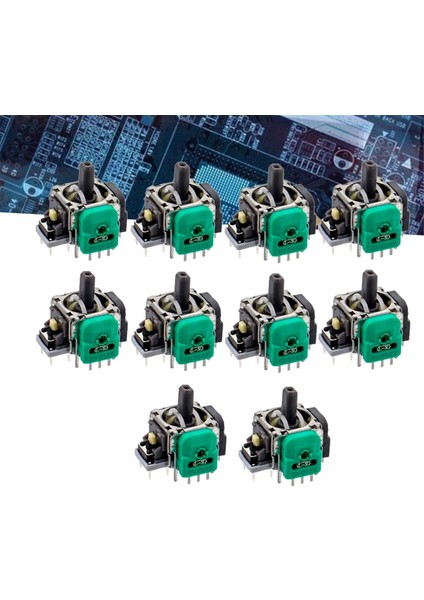 10 Adet S Hall Elektromanyetik Joystick (Yurt Dışından) indirimleri