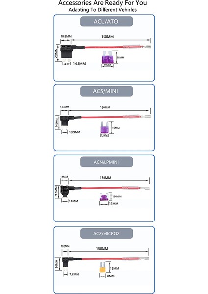 A810 X200 Omni M500 24H Park Monitörü Güç Hattı B Için (Yurt Dışından)