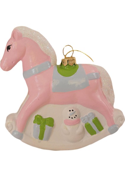 Ğı Kolye Festivali Sallanan At Için Noel Dekorasyonu (Yurt Dışından) fiyatları