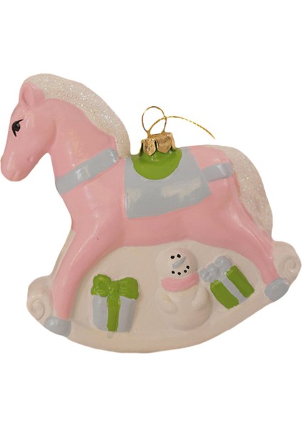 Ğı Kolye Festivali Sallanan At Için Noel Dekorasyonu (Yurt Dışından) modelleri