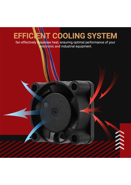 2510 Dc 5V 4pin Pwm Fonksiyonlu Çift Bilyalı Rulmanlı Sıcak Uçlu Soğutma Fanı (Yurt Dışından) fırsatları