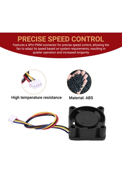 2510 Dc 5V 4pin Pwm Fonksiyonlu Çift Bilyalı Rulmanlı Sıcak Uçlu Soğutma Fanı (Yurt Dışından) indirimleri