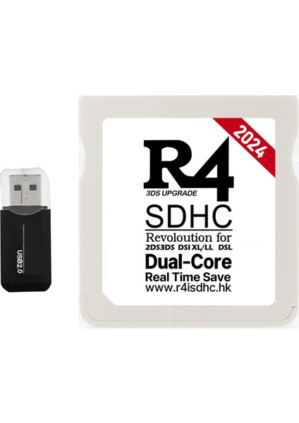 2024 R4 Kart R4 Sdhc Adaptör Flash Kart 2ds Xlll Dslc Için (Yurt Dışından)