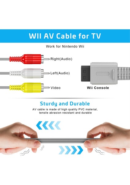 3'ü 1 Arada Kablolu Hareket Sensörü Çubuğu + Adaptör Kablosu + Ab Fişi Için Kablo (Yurt Dışından) modelleri