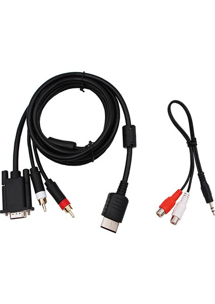 Dreamcast High Definition Için VGA Kablosu + 35 Mm'den 2 Erkek Adaptörüne (Yurt Dışından) modelleri
