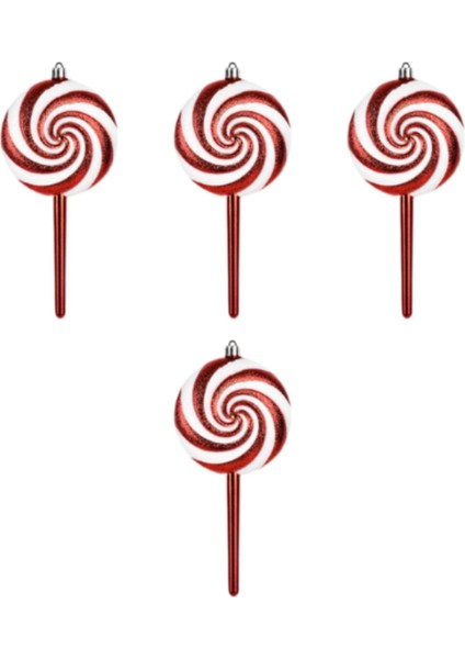 4x Ğı Süsleme Noel Baubles Yıllı (Yurt Dışından)