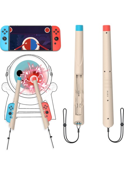 Switch Drumstick Sapı Tutacağı Switch 2 Parça Set (Yurt Dışından) modelleri