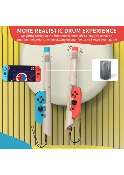 Switch Drumstick Sapı Tutacağı Switch 2 Parça Set (Yurt Dışından) indirimleri