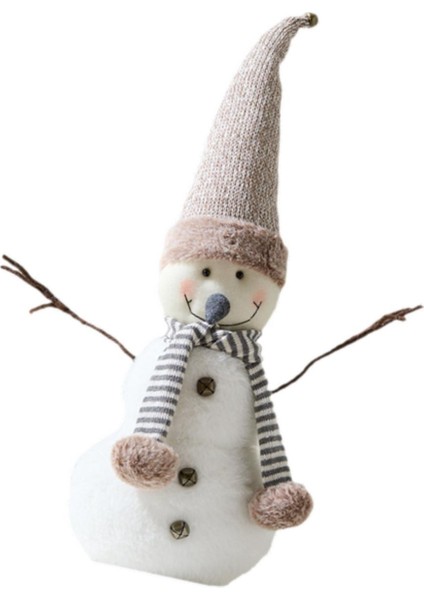 Noel Kardan Adam Bebek Süs Masaüstü Süs Hediye Sevimli Noel Dekoru 60CMX25CMX14CM (Yurt Dışından) fiyatları