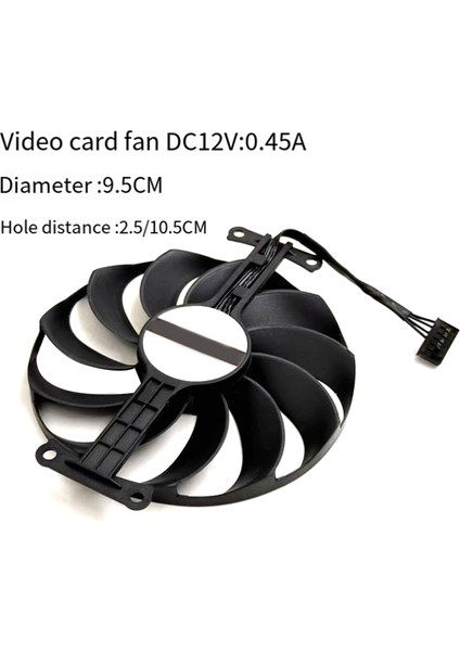 95MM 6pın Video Kartı Soğutma Fanı Için Soğutma Fanı (Yurt Dışından) indirimleri