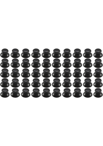 50 Adet 3D Analog Joystick Başparmak Çubuğu Kavrama Kapağı Düğmesi (Yurt Dışından)