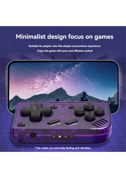 Mini Kontrolör Turbo Fonksiyonu Değiştirilebilir Joystickb (Yurt Dışından)