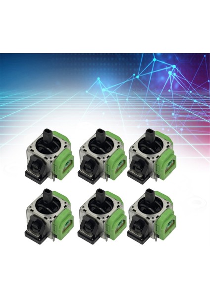 Switch Pro Hall Elektromanyetik Joystick 3D Analog Çubuk Için 6 Adet (Yurt Dışından) modelleri
