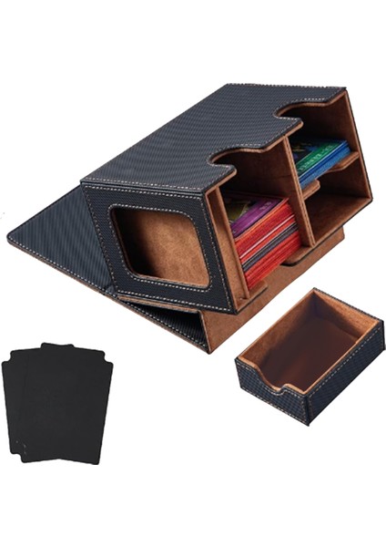 Kart Deste Kutusu Zar Tepsili Kart Sergileme Deste Kutusu Deste Kutusu Altın (Yurt Dışından)