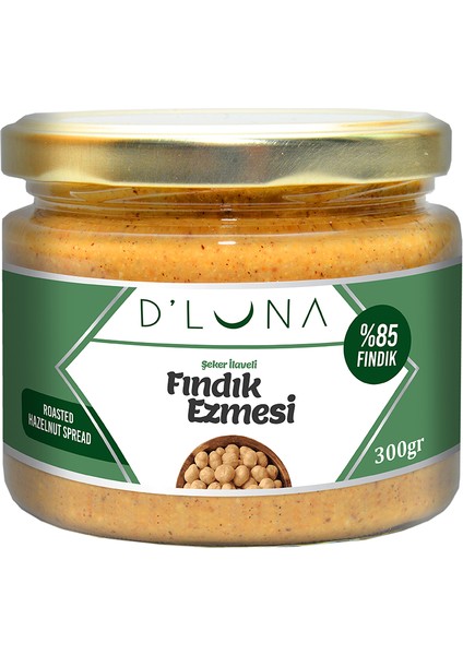 D’ Luna %85 Fındık Ezmesi 300 gr