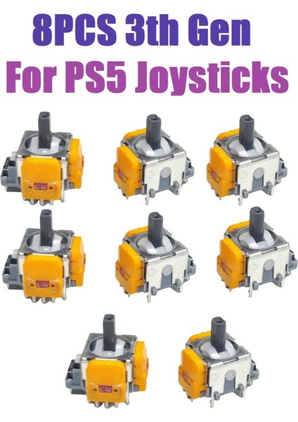 8 Adet Joysticks Hall Elektromanyetik Ayarlanabilir Joystickler (Yurt Dışından) fırsatları