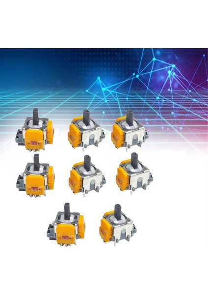8 Adet Joysticks Hall Elektromanyetik Ayarlanabilir Joystickler (Yurt Dışından) indirimleri
