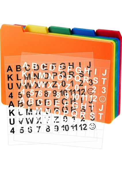 Dosya Klasörleri 50'li Paket Iki Tonlu Renkli Dosya Klasörleri Mektup Boyutu (Yurt Dışından)