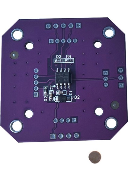 -MT6701CT Manyetik Indüksiyon Açı Ölçüm Sensörü Modülü (Yurt Dışından)