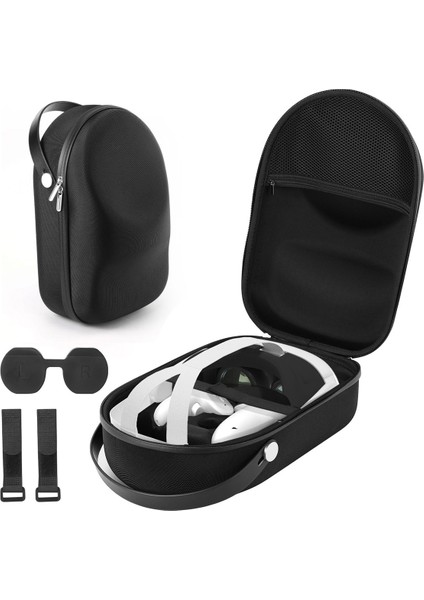 Sert Eva Saklama Çantası + Meta Quest3 Saklama Kutusu A Için Lens Kapağı (Yurt Dışından) fiyatları