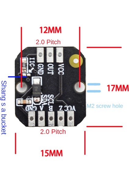 MT6701 Manyetik Kodlayıcı Modülü PWMI2C Fırçasız Motor Kodlayıcı (Yurt Dışından) fiyatları