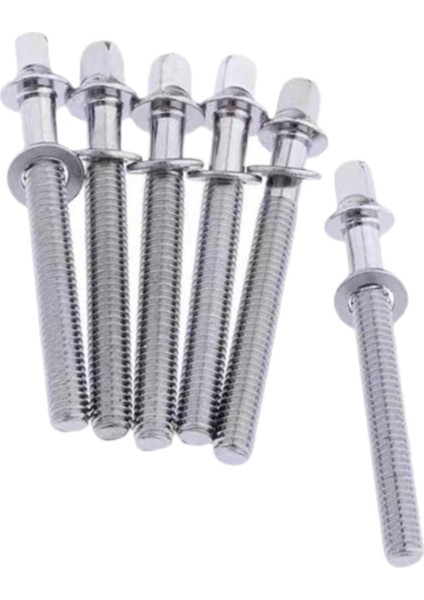 6 Davul Gerginlik Çubukları Caz Davulları Için Davul Müzik Aleti M5X40MM (Yurt Dışından) modelleri