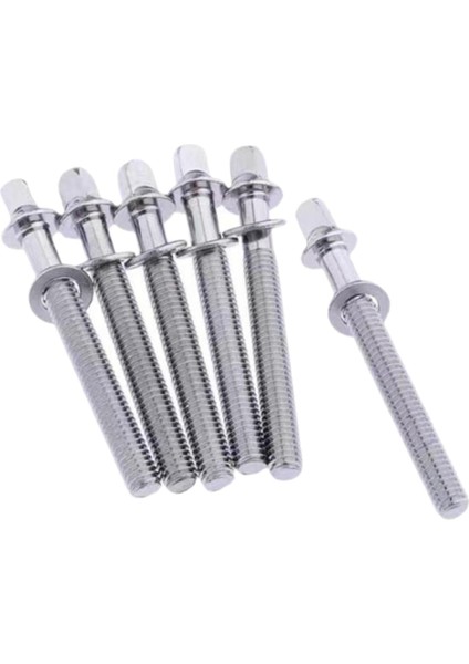 6 Davul Gerginlik Çubukları Caz Davulları Için Davul Müzik Aleti M5X40MM (Yurt Dışından) indirimleri