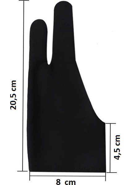 Grandı Sanatçı Çizim Eldiveni-M Size (20,5 cm x 8 cm x 4,5 Cm)