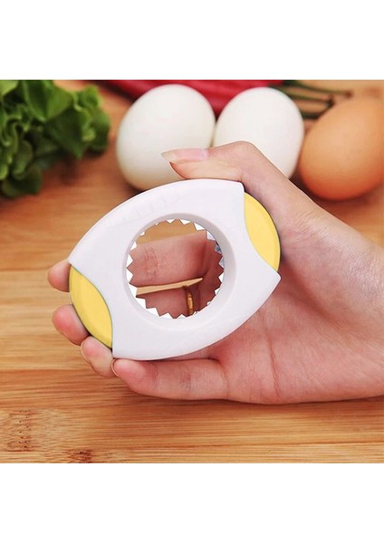 Yaratıcı Yumurta Kabuğu Şişe Açacağı Yumurta Kabuğu Kesici Yumurta Soyucu Hızlı Kesim Yumurta Üstü Mutfak Yumurta Kırıcı Mutfak Aleti Yumurta Kelepçesi (Yurt Dışından)
