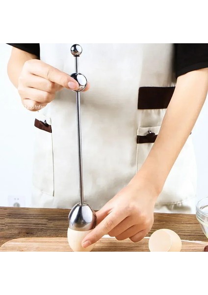 Yumurta Kesici Açıcı Yumurta Paslanmaz Çelik Kırıcı Kırma Çırpma Makası Makas Kabuk Haşlanmış Mutfak Aleti Pişmiş Kesici Çırpma Teli (Yurt Dışından)
