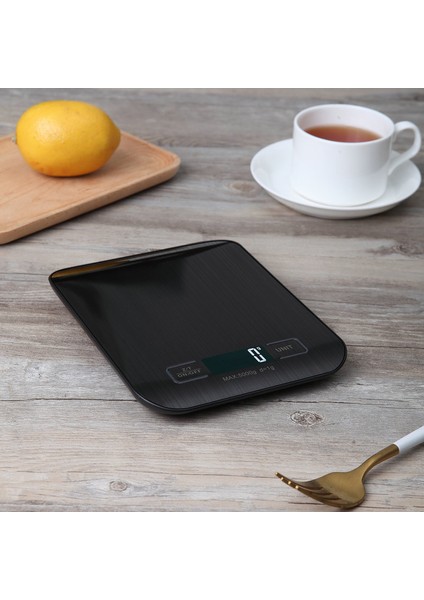 Mutfak Terazisi Greater Goods Gri Gıda Terazisi Dijital Ekran Ağırlığı Gram Ons Mililitre ve Paslanmaz Çelik Platform Olarak Gösterir (Yurt Dışından) fiyatları