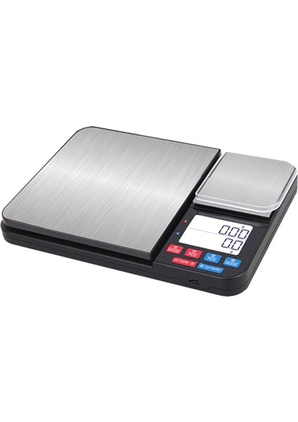 Akıllı Tartım Mutfak Ölçeği Dijital Gıda Ölçeği Çift Ağırlık Platformları ile Şarjlı (Yurt Dışından)