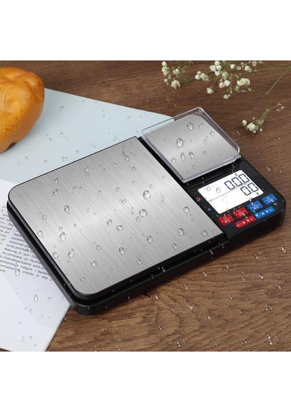 Akıllı Tartım Mutfak Ölçeği Dijital Gıda Ölçeği Çift Ağırlık Platformları ile Şarjlı (Yurt Dışından) modelleri