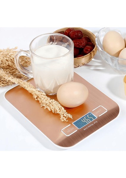Gıda Ölçeği Dijital Mutfak Ölçeği Paslanmaz Çelik Ağırlık Gram ve Ons Cinsinden Pişirme Pişirme ve Yemek Hazırlığı LCD Ekran Ev (Yurt Dışından) fırsatları