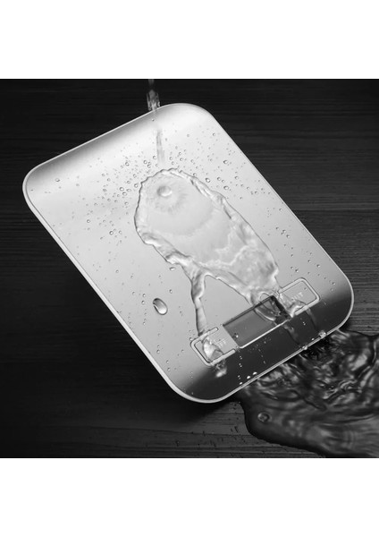 10KGX1G Çok Işlevli Paslanmaz Çelik Mutfak Terazisi LCD Ekranlı Evde Pişirme ve Yemek Pişirme Gıda Terazisi Dijital Gıda Terazisi (Yurt Dışından) fırsatları