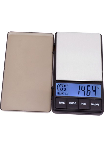 Küçük Kahve Ölçeği Hassas Doğru 1000G 0.1g Dijital Cep Kahve Ölçeği Zamanlayıcı Tara Fonksiyonu Pil Olmadan (Yurt Dışından)