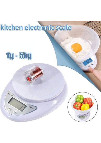 5kg/1g Taşınabilir Dijital Terazi LED Taşınabilir Dijital Terazi Terazi Gıda Terazisi Ağırlık Ölçme Mutfak Terazisi Mutfak Aksesuarları (Yurt Dışından) fiyatları