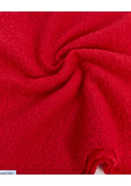 Ithal Premium Soft Buklet Atkı Omuz Şalı - Kırmızı